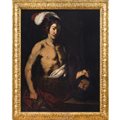 MAESTRO CARAVAGGISTA DEL XVII SECOLO, Olio su tela