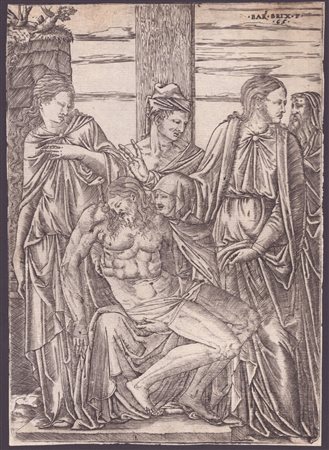 Bartolomeo da Brescia (Brescia, 1506 - 1576 ca.) 
Deposizione 1565
 