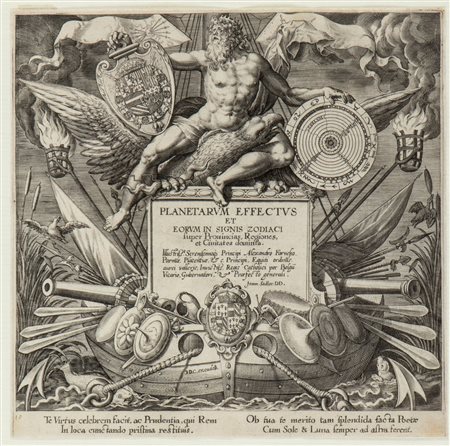 Jan (Johannes) Sadeler (1550 - 1600) 
Planetarum effectus et eorum in signis zodiaci 1585
 
