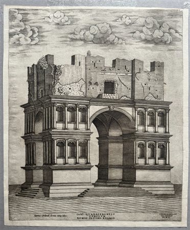  
Arco di Giano, da 'Speculum Romanae Magnificentiae' 
 