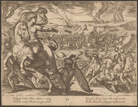 Antonio Tempesta (1555 - 1630) 
Alexandri Magni praecipuae res gestae 
 