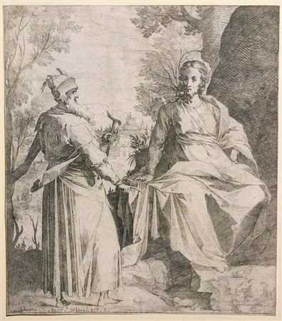 Raffaele Schiaminossi (1572 - 1622) 
La Tentazione di Cristo 
 