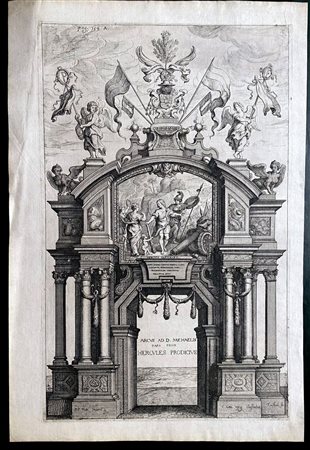 Theodoor van Thulden (Hertogenbosch, 1606 - 1669) 
Arcus Ad. D. Michaelis, da Peter Paul Rubens 
 