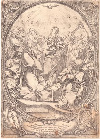 Alessandro Scarselli (Bologna, 1684 - 1773) 
Pentecoste 1707
 