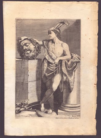 Giacomo Piccini (c.1619 - 1660) 
Davide con la testa di Golia, da Guido Reni 
 