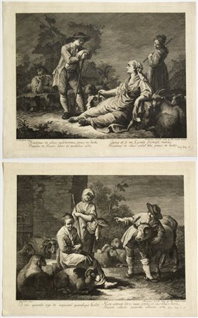 Pellegrino De Colle (Belluno, 1737  - Venezia , 1812) 
O rus, quando ego te aspiciam... | Fraxinus in silurs pulcherrima... 
 