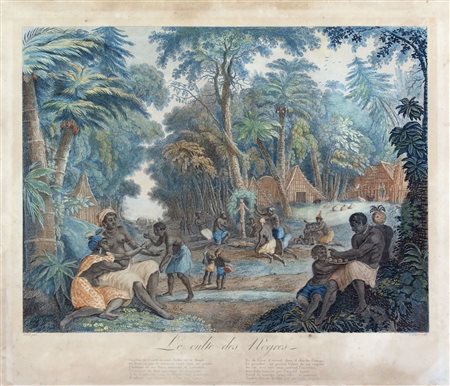 Nicolas Colibert (1750 - 1806) 
Le culte des Nègres, da Pierre Thomas Victor Fréret 
 