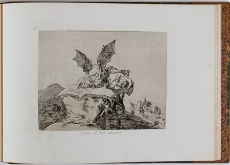 Francisco Goya (1746 - 1828) 
Los Desastres de la Guerra. Coleccion de ochenta láminas inventadas y grabadas al agua fuerte Madrid: Real Academia, 1863
 