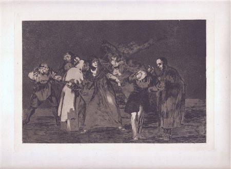 Francisco Goya (1746 - 1828) 
Las exhortaciones  
 
