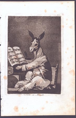 Francisco Goya (1746 - 1828) 
Hasta su abuelo 
 