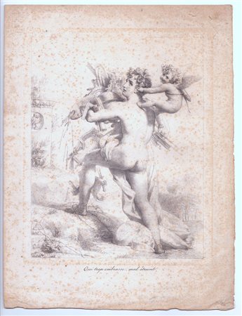 Pierre Narcisse Guérin (1774 - 1833) 
Qui trop embrasse, mal étreint 1816
 