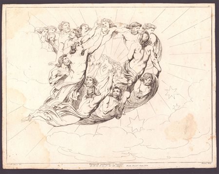 Bartolomeo Pinelli (Roma, 1781 - Roma, 1835) 
Divina Commedia 1825
 