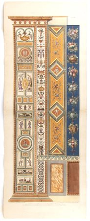 Giovanni Ottaviani (c.1735 - 1808) 
Loggie di Rafaele nel Vaticano: Pilastro III 
 