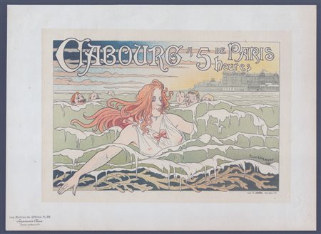 Henri Privat-Livemont (1861 - 1936) 
Casino a Cabourg, da "Les Maitres de L'Affiche" PL. 88 
 