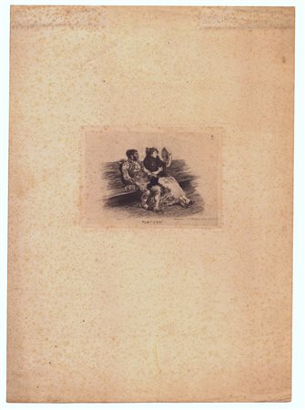 Mariano Fortuny y Marsal (Reus, 1838 - Roma, 1874) 
Torero con una donna 
 