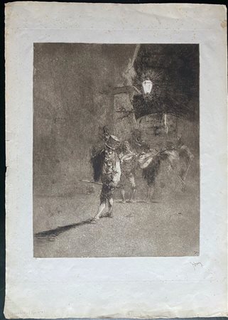 Mariano Fortuny y Marsal (Reus, 1838 - Roma, 1874) 
Serenade 
 