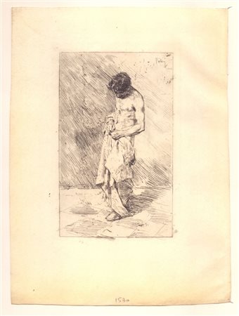 Mariano Fortuny y Marsal (Reus, 1838 - Roma, 1874) 
Un pouilleux 
 