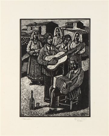 Iginio Zara (Bitti, 1909 - Sassari, 2004) 
Suonatori sardi 
 