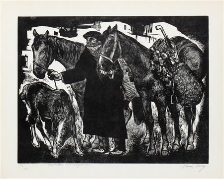 STANISLAO DESSY (Arzana, 1900 - Sassari, 1986) 
Venditore montagnino 
 