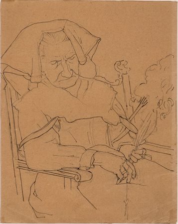  
Rivista Grand Mondo | Filatrice in costume sardo 10 dicembre 1924
 