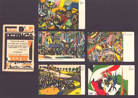 TATO (Bologna, 1896 - Roma, 1974) 
Edizioni d’arte futurista 1925
 