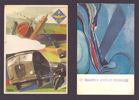 TATO (Bologna, 1896 - Roma, 1974) 
7° CENTRO AUTOMOBILISTICO | 113° SQUADRIGLIA AEROPLANI RICOGNIZIONE 
 