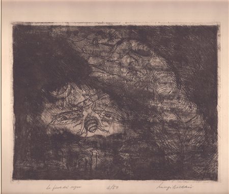 LUIGI BARTOLINI (Cupramontana, 1892 - Roma, 1963) 
La fine dei sogni (Eppoi si muore) 1939
 