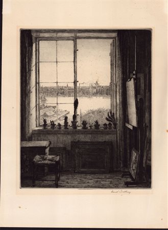 HERALD SALLBERG (1895 - 1963) 
Dallo studio di Heleneborgsgatan 
 