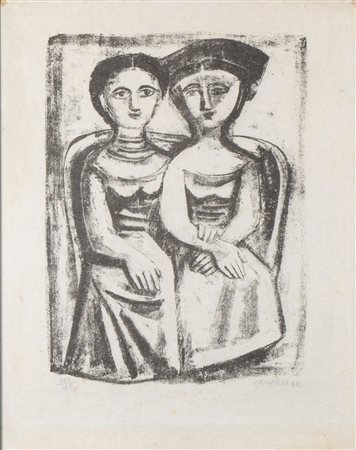 MASSIMO CAMPIGLI (Berlino, 1895 - Saint-Tropez, 1971) 
A Giuditta 1952
 