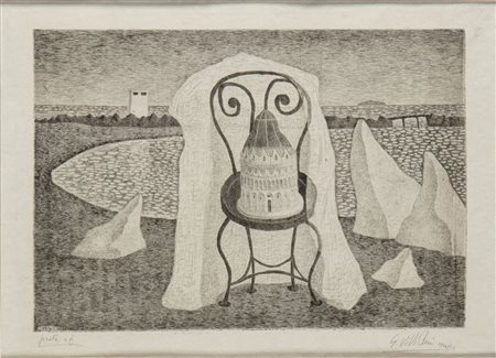 Giuseppe Viviani (1898 - 1965) 
Sedia e velo 1941/1942
 