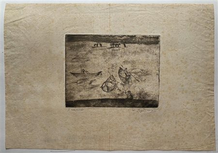 Achille Lega (Brisighella, 1899 - Firenze, 1934) 
I renaioli 1916
 