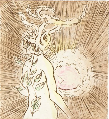 SALVADOR DALÍ (Figueres, 1904 - 1989) 
Senza titolo 
 