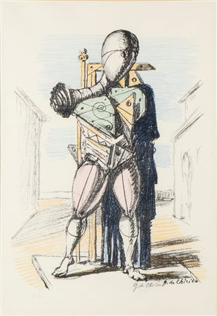 GIORGIO DE CHIRICO (Volo, 1888 - Roma, 1978) 
Manichino 1964
 