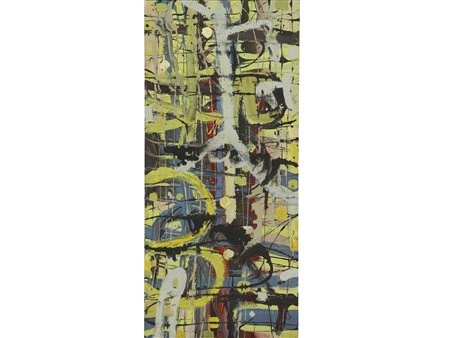 Pittore non identificato (XX secolo) Senza titolo Olio su tela Senza cornice...