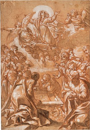 Scuola romana del secolo XVIII - Assunzione