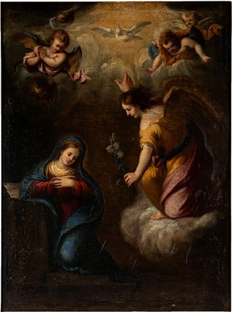 Scuola italiana del secolo XVII - Annunciazione