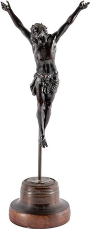 Scuola italiana (?) del secolo XVII - Cristo in croce
