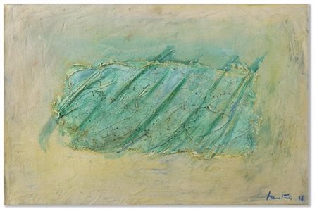 JEAN FAUTRIER "Herbes" 1958
olio su carta intelata
cm 30x45
Firmato e datato 58