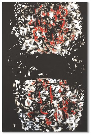 ANTONIO SANFILIPPO "Senza titolo" 1960
tempera su tela
cm 81x54
Al retro: iscriz