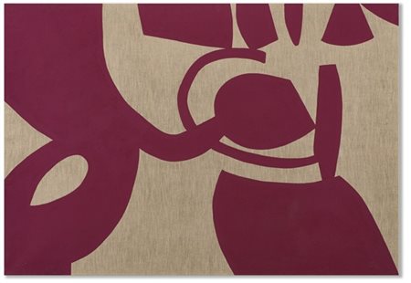 Carla Accardi "Senza titolo" 2005
vinilico su tela
cm 110x160
Firmato, titolato