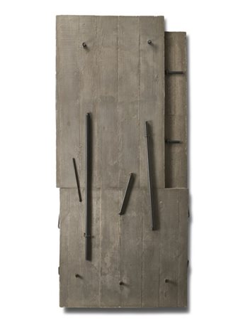 Giuseppe Uncini "Architettura n. 181 (1)" 2004
cemento e ferro
cm 210x100x15
Fir