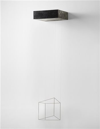 Gianni Colombo "Spazio elastico" 1967
animazione elettromeccanica, filo di nylon