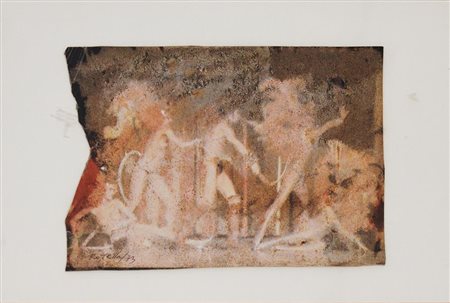 Mimmo Rotella, Il balletto, 1973