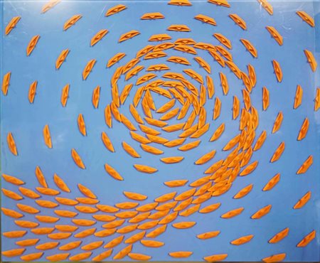 Riccardo Gusmaroli, Vortice arancio, 2024