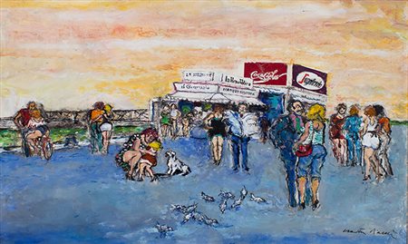 Walter Piacesi, Edicola di periferia, 2019