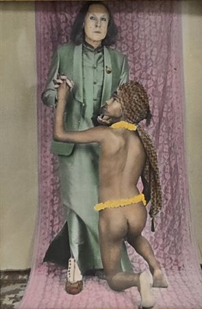 Luigi Ontani, NarciGiudainginocchio, 2011