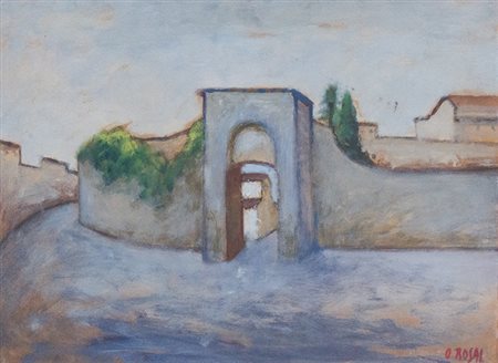 Ottone Rosai,  Porta Romana, 1956