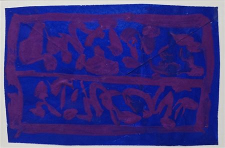 Carla Accardi, Viola blu, 1962