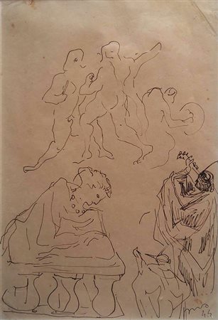 Lucio Fontana, Studi, 1944