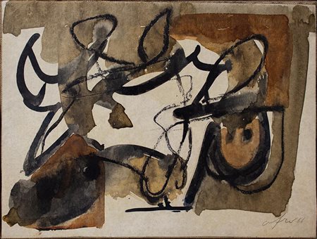 Afro Basaldella, Senza titolo, 1966